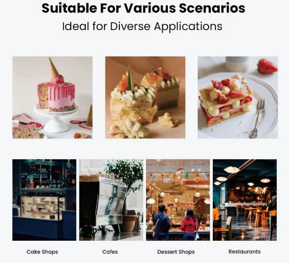 BONVUE Cake Display - SF830V