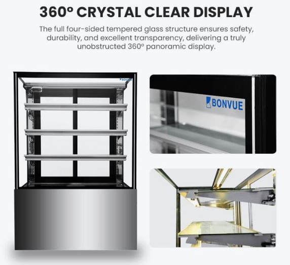 Bonvue Heated Display Cabinet - H-SF830V
