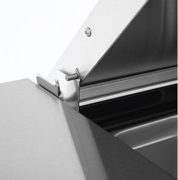 Atosa MPF8202 - 2 Door Pizza Prep Table Fridge 1702 mm