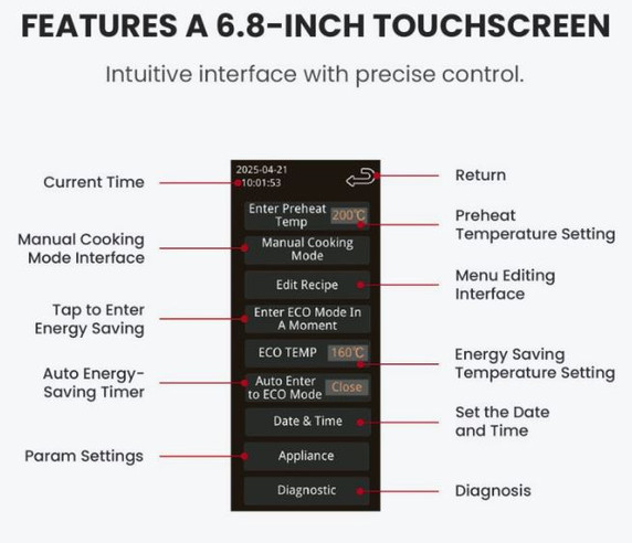 ExtremePro Speed Oven with Touchscreen - NP-MWO-T