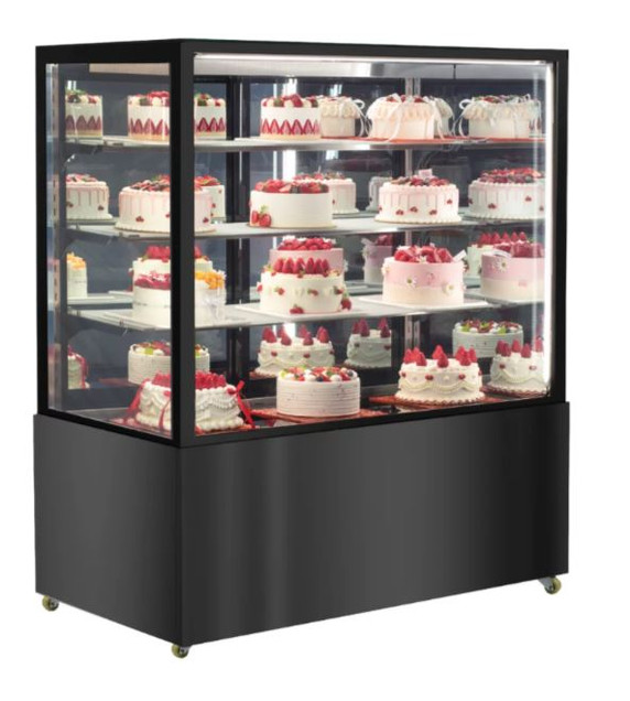 Exquisite CDM312 Four Tier Cake Display Refrigerators Mirror Display