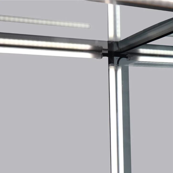 Exquisite CDM318 Four Tier Cake Display Refrigerator - Mirror Display