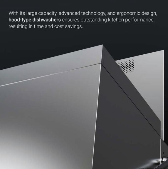 Fagor iNova Heated Recovery Pass-Through Dishwasher - WHC-502TRCBD