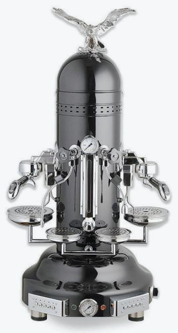 Bezzera Black Classic 2 Group Espresso Coffee Machine BZEAGLEB2E