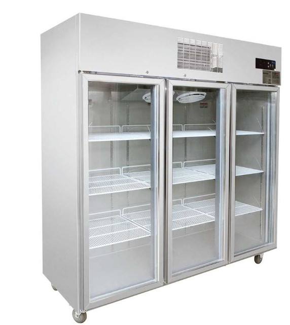 Thermaster Three Door Upright Display Fridge - SUCG1500