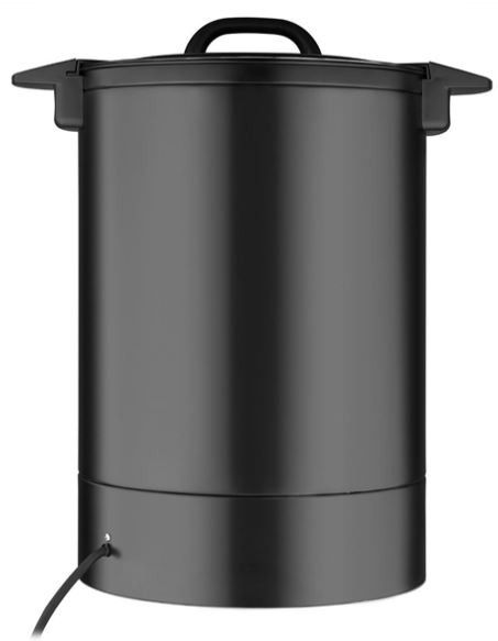 Apuro JA863-A 30L Insulated Hot Water Urn Matt Black | 2.6kW 10A