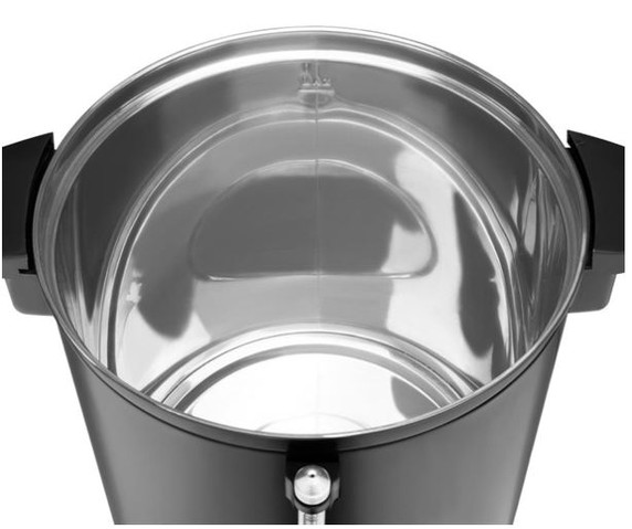 Apuro JA863-A 30L Insulated Hot Water Urn Matt Black | 2.6kW 10A