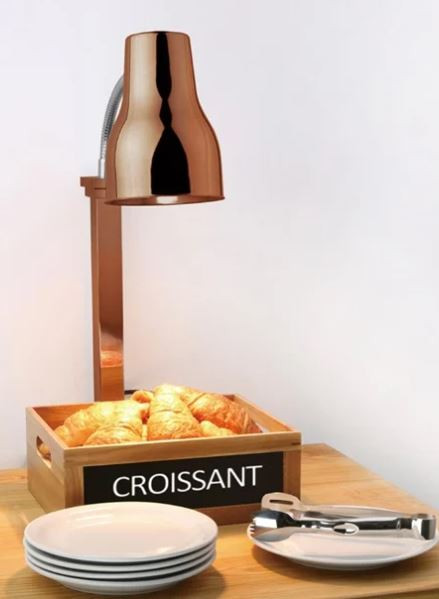 Apuro JA867-A Heat Lamp Carving Station Copper 250W