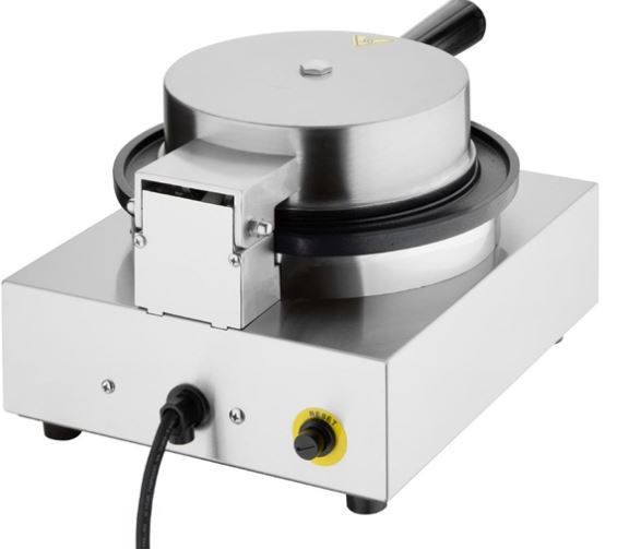 Apuro HS985-A Commercial Round Belgian Waffle Maker | 1kW 180mm