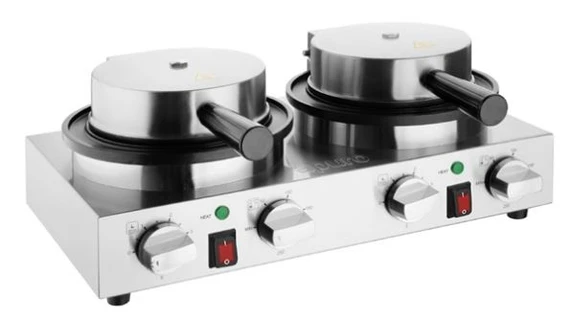 Apuro CJ533-A Double Belgian Waffle Maker | 60 Waffles/Hr