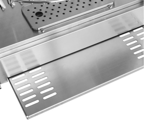 Apuro JB188-A 4 Tier Heated Pizza Display Merchandiser