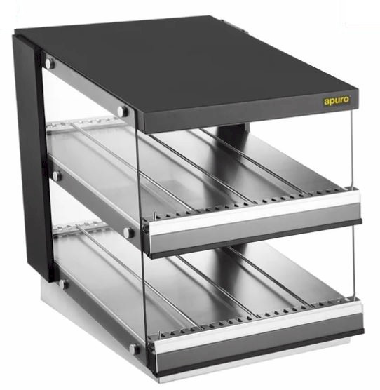 Apuro HW925-A Sloped Chute Food Warmer 2 Shelf