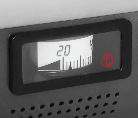 Apuro HW927-A Front and Rear Door Heated Merchandiser 96Ltr