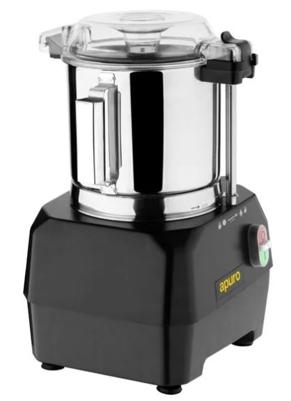 Apuro SA799-A 5Ltr Bowl Cutter and Veg Prep Attachment with 4x Discs