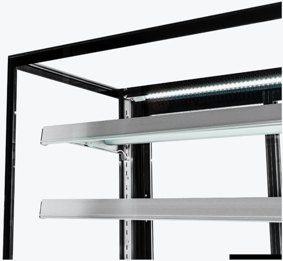 Bonvue Elite Cold Displays with 3 shelves - CL1800-3S