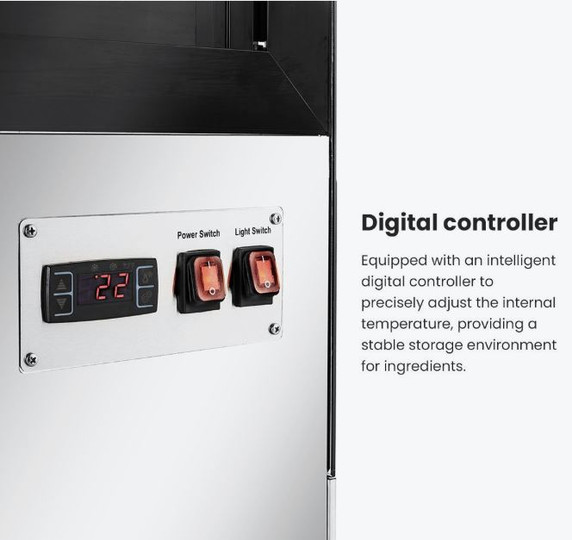 Bonvue Elite Cold Displays with 2 shelves - CL1200-2S