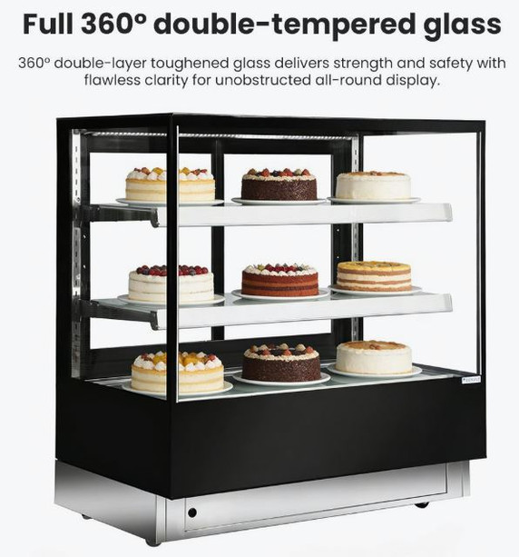 Bonvue Elite Cold Displays with 2 shelves - CL1200-2S