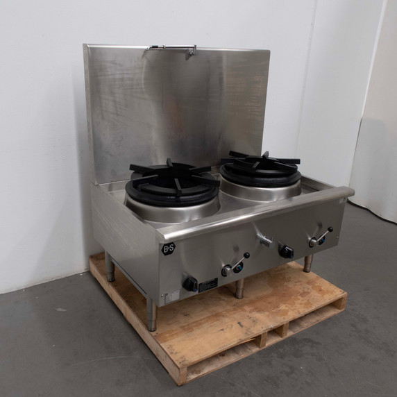 B&S UFWWSPD-2 2 Hole Wok Table