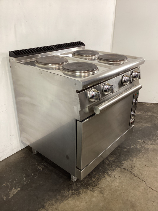 Baron Q70PCF/E800 Four Burner Cooktop with Electric Oven