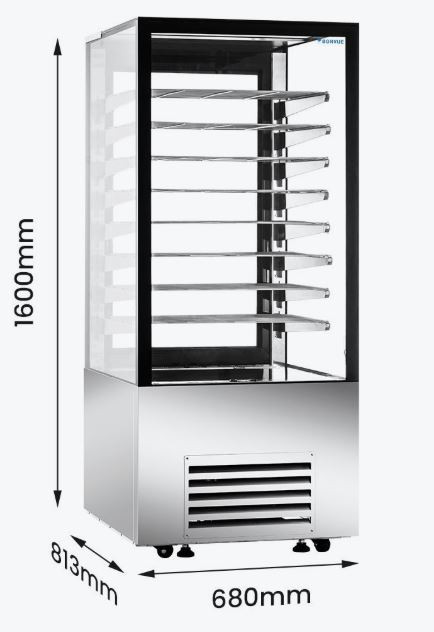 Bonvue Ambient Bakery Display Cabinet - BDC-510