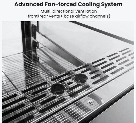 Bonvue Ambient Bakery Display Cabinet - BDC-510