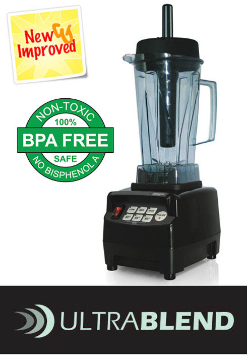 TM-900 High Performance Ultrablend Commercial Drink Blender Mixer 3HP 2 Ltr