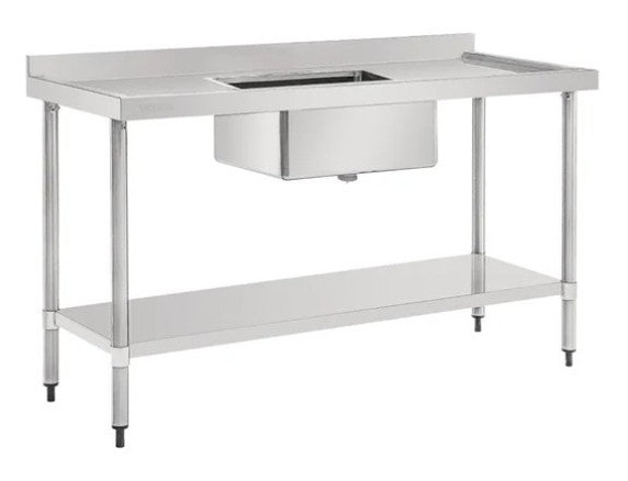 Vogue HC906 Single Bowl Sink Double Drain