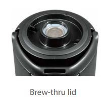 Aquamate AY-AE25-CAP Glass Liner Beverage Dispenser 2.5L with Cap