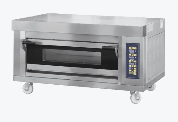 Bakermax Stackable Electric Deck Bakery Oven with steam- ME2ST-1D