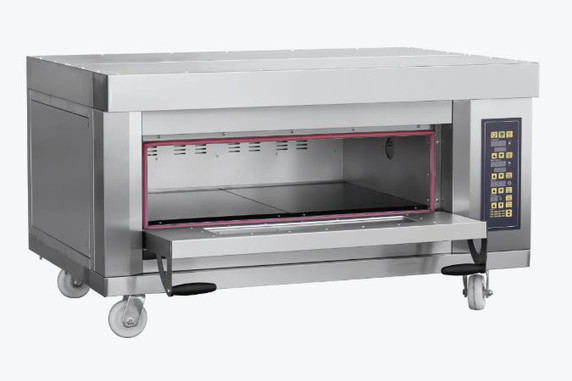 Bakermax Stackable Electric Deck Bakery Oven with steam- ME2ST-1D