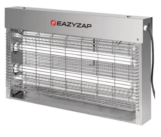 Eazyzap FP984-A Brushed Stainless Steel Pest Killer - 19watt