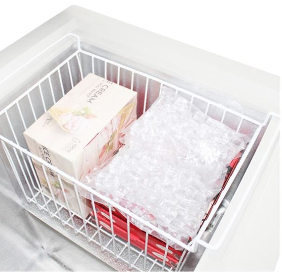 Polar GP897-A G-Series Chest Freezer with Stainless Steel Lid 378Ltr