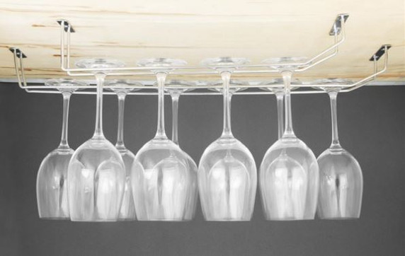 Olympia CE308 Wine Glass Rack Chrome 610mm