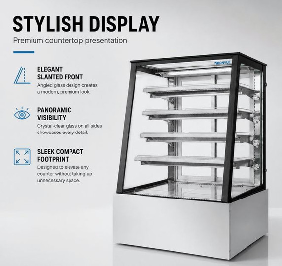 Bonvue Deluxe Heated Display Cabinet - H-SLP830C
