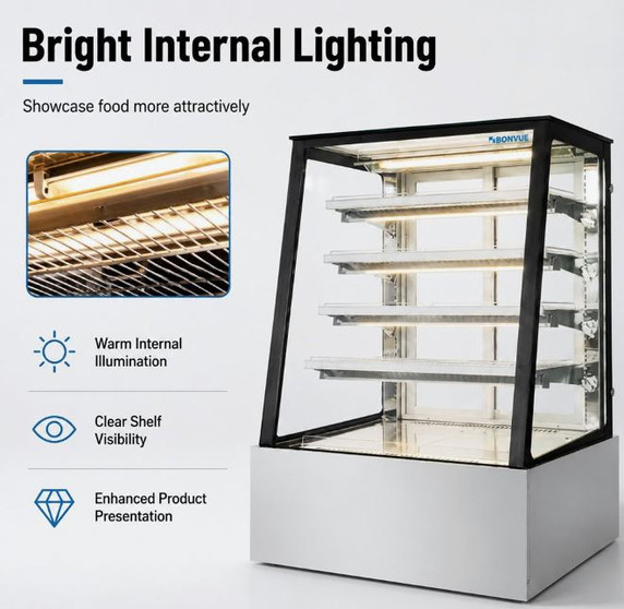 Bonvue Deluxe Heated Display Cabinet - H-SLP830C