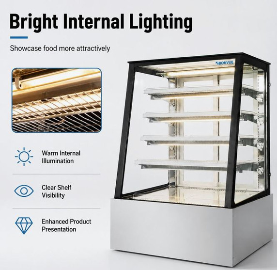 Bonvue Deluxe Heated Display Cabinet - H-SLP840C