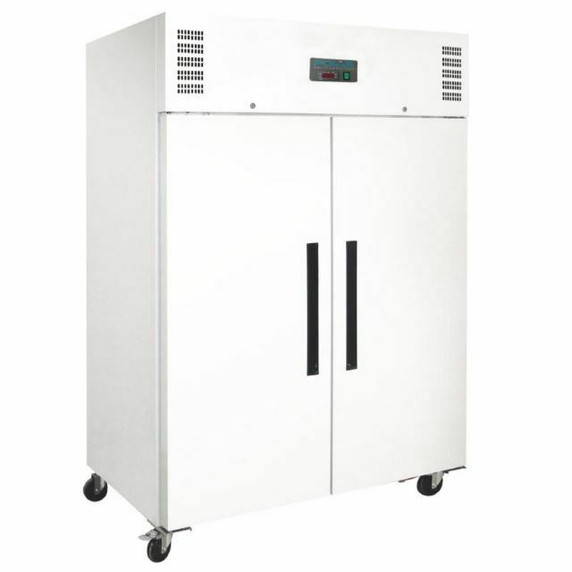 Polar DL897-A G-Series 2 Door Upright Freezer White 1200Ltr Polar DL897-A G-Series 2 Door Upright Freezer White 1200Ltr