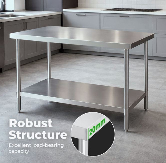 WB7-0800/A Stainless Steel Workbench