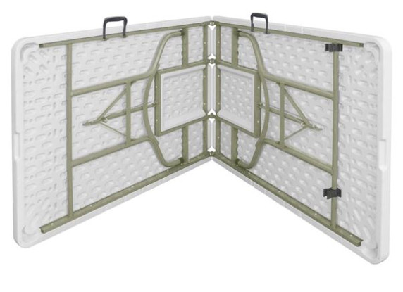 Bolero CF375 Centre Folding Table 8ft White