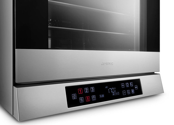 SMEG ALFA1035E1HDS 10 Trays 3-Phase Electronic Humidified Convection Oven