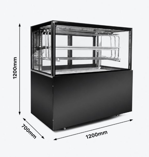 Bonvue premium Static Cooling Sushi Display Cabinet - SSD120-2XB