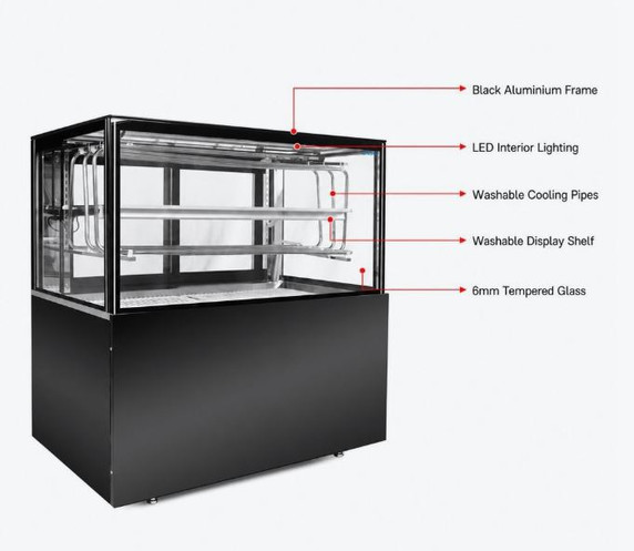 Bonvue premium Static Cooling Sushi Display Cabinet - SSD120-2XB