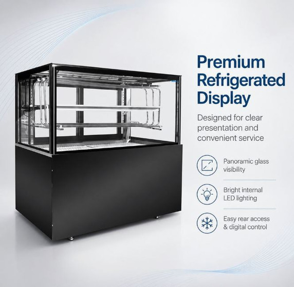 Bonvue premium Static Cooling Sushi Display Cabinet - SSD120-2XB