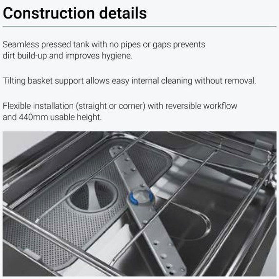 Fagor iNova Concept Front Loading Dishwasher - WUC-502TBD