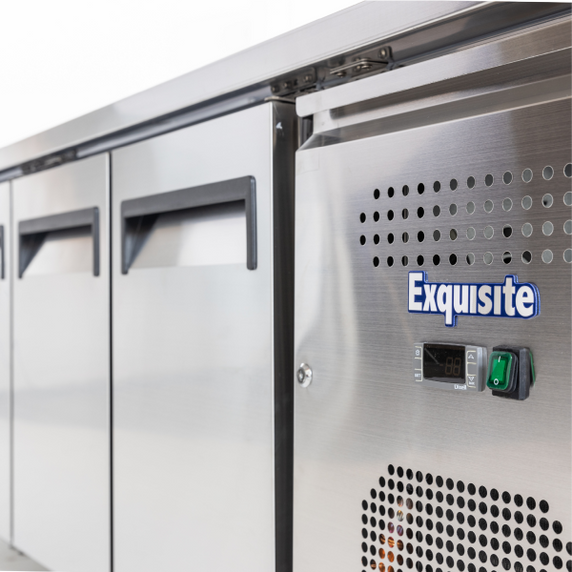 Exquisite USC260H Two Solid Doors Underbench Storage Refrigerator