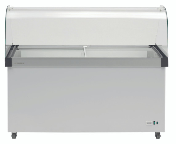 Liebherr EFI2853 Gelato Pack 282 L Curved Glass Chest Freezer