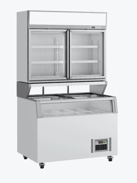 Thermaster ZCDTD125 Combined Supermarket Freezer 688L | 1254mm