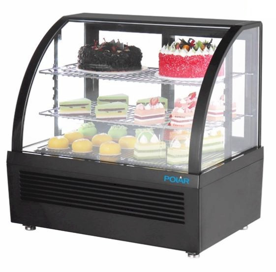 Polar C-Series CU636-A Countertop Display Fridge 100Ltr Black