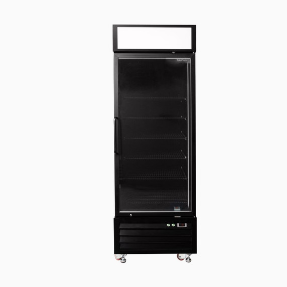 Bromic UF0550GDL-NR Upright Display Freezer 546L 1 Door Flat Glass Lightbox