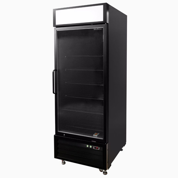 Bromic UF0550GDL-NR Upright Display Freezer 546L 1 Door Flat Glass Lightbox